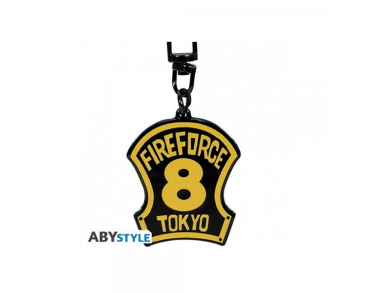 Llavero abystyle fire force emblema division