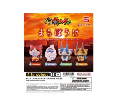 Set gashapon lote 30 articulos yokai