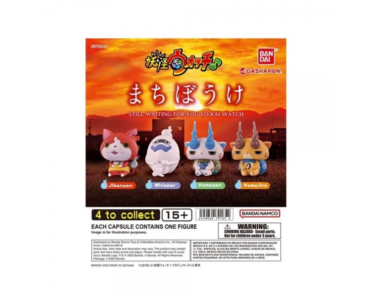 Set gashapon lote 30 articulos yokai