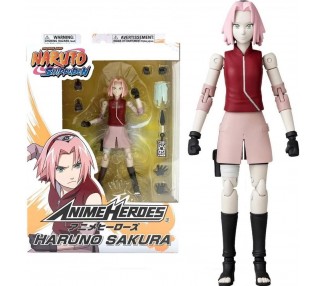 Figura bandai anime heroes naruto haruno