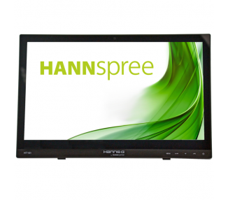 MONITOR HANNS HT161HNB 156 1366x768 12MS HDMI ALTAVOCES TACTIL NEGRO