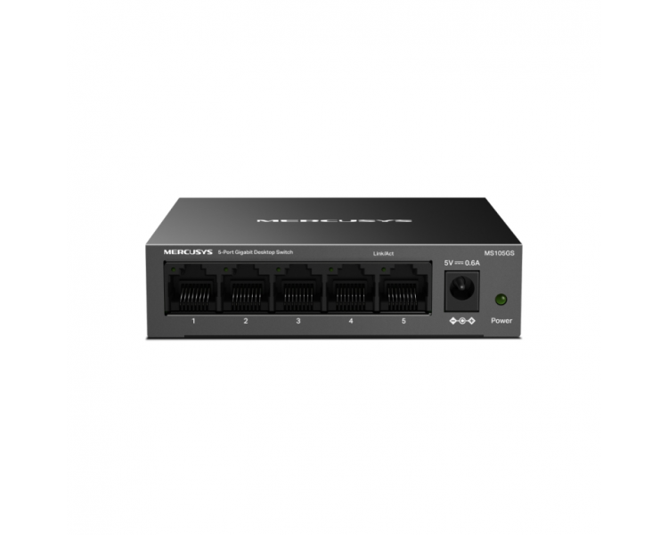 SWITCH MERCUSYS MS150GS DESKTOP 5 PORT GIGABIT