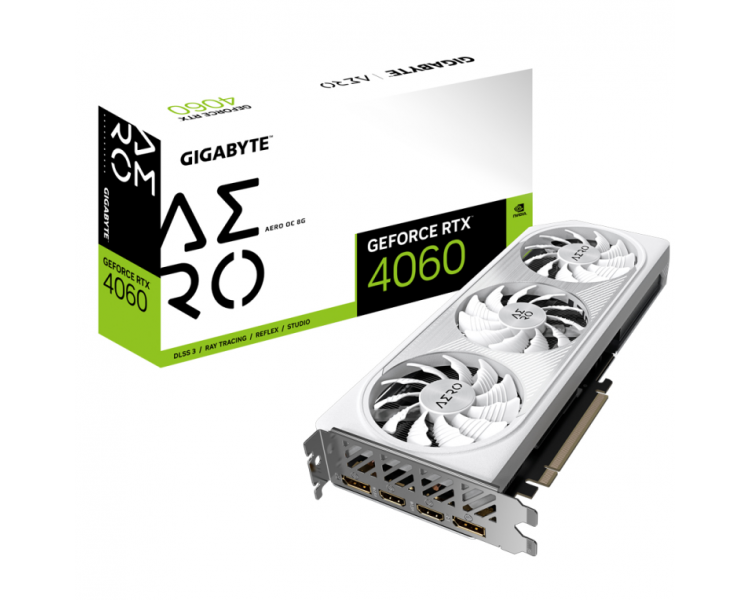 TARJETA GRAFICA GIGABYTE RTX 4060 AERO OC 8GB