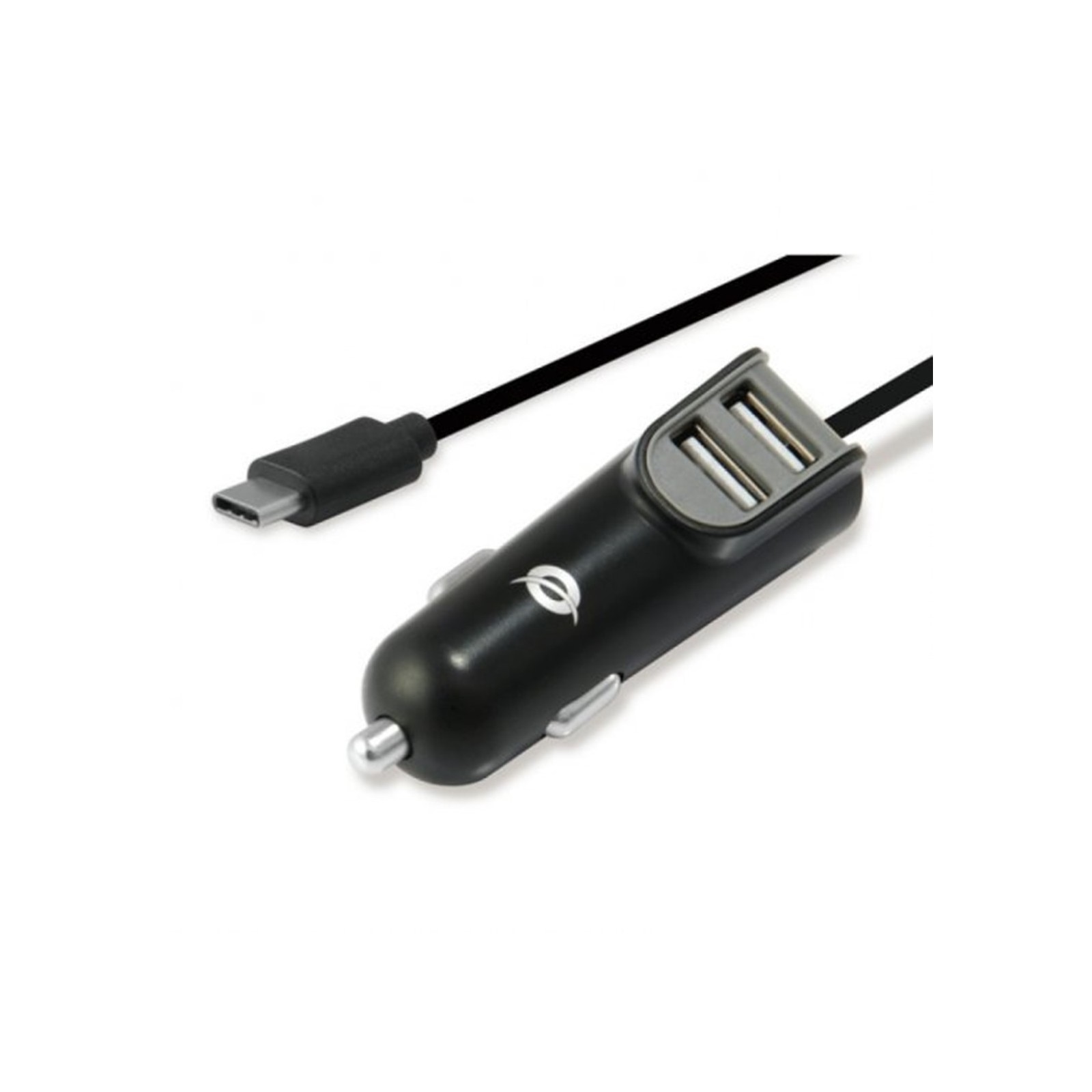 Cargador coche conceptronic carden05b con cable