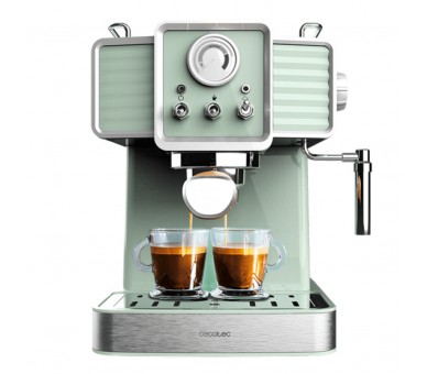 CAFETERA CECOTEC VINTAGE ESPRESSO 20 TRADIZIONALE OLIVE