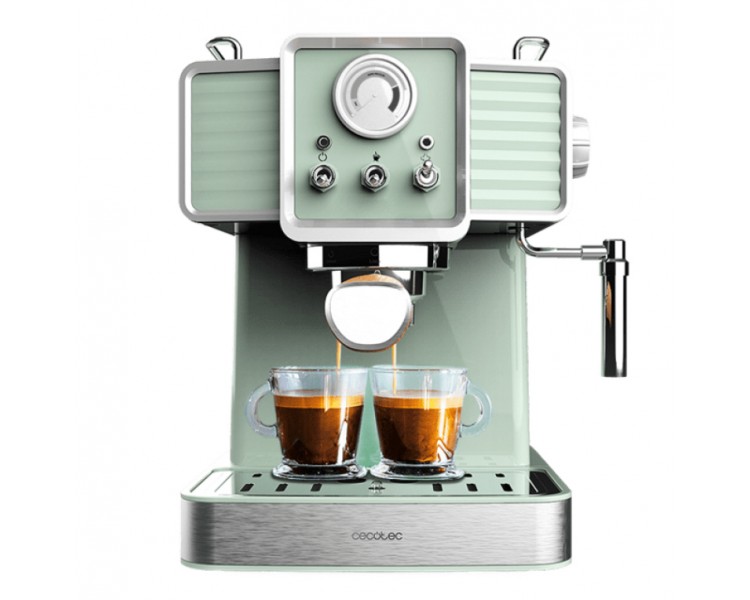 CAFETERA CECOTEC VINTAGE ESPRESSO 20 TRADIZIONALE OLIVE