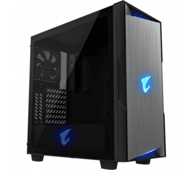 CAJA GAMING GIGABYTE AC300G ATX 2XUSB30 1XUSBC RGB S F NEGRO