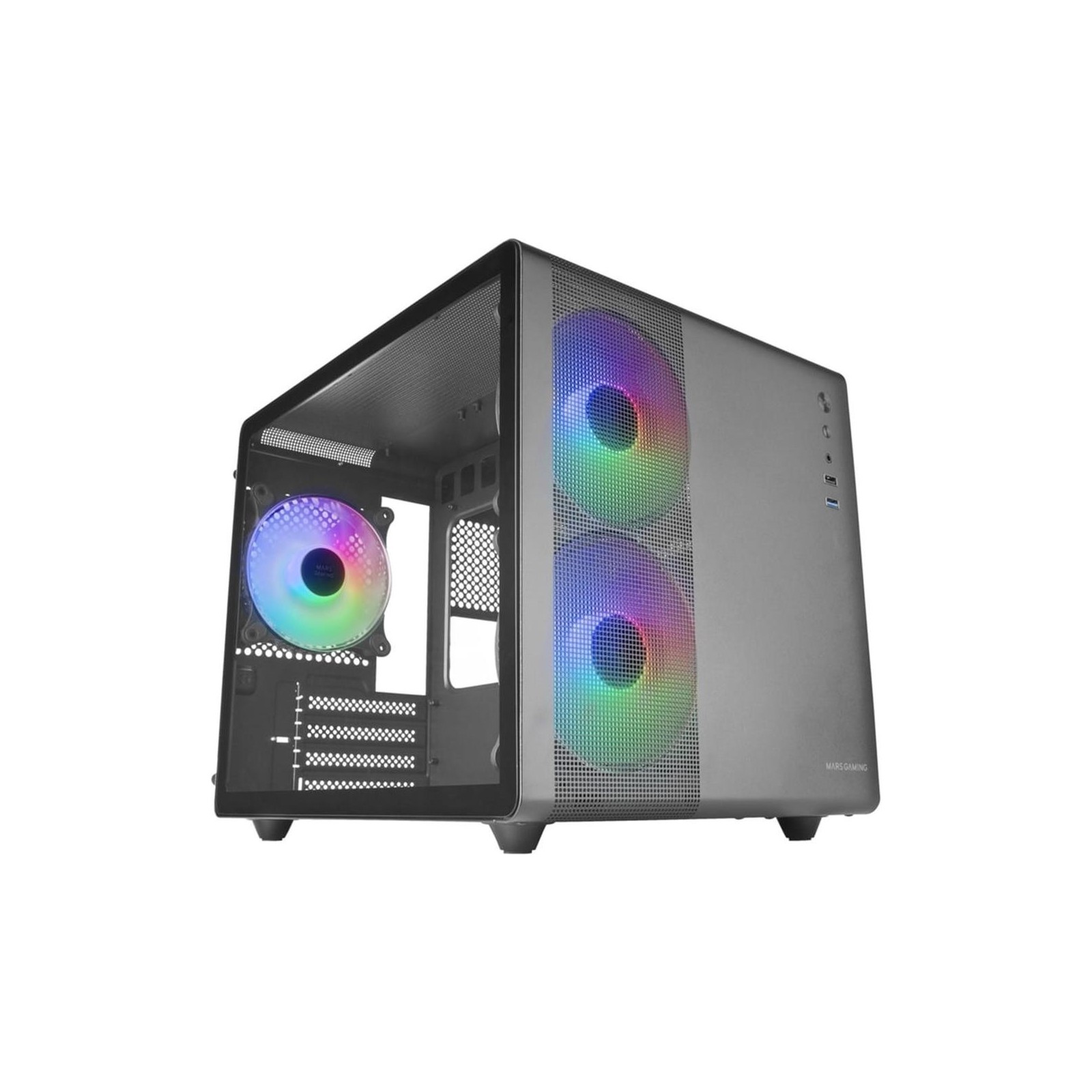 Caja ordenador mars gaming mc400 m atx