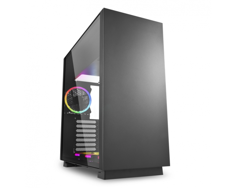 CAJA SHARKOON PURE STEEL ATX 2XUSB30 SIN FUENTE RGB