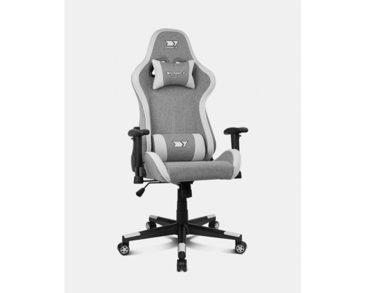 SILLA GAMING DRIFT DR90 PRO GRIS BLANCA