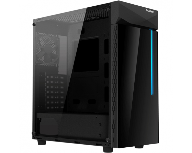 CAJA GAMING GIGABYTE C200G ATX 2XUSB30 RGB S F NEGRO