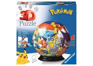 Puzzle 3d ravensburger puzzle ball pokemon