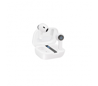 Auriculares bluetooth tooq bender blanco inalambrico