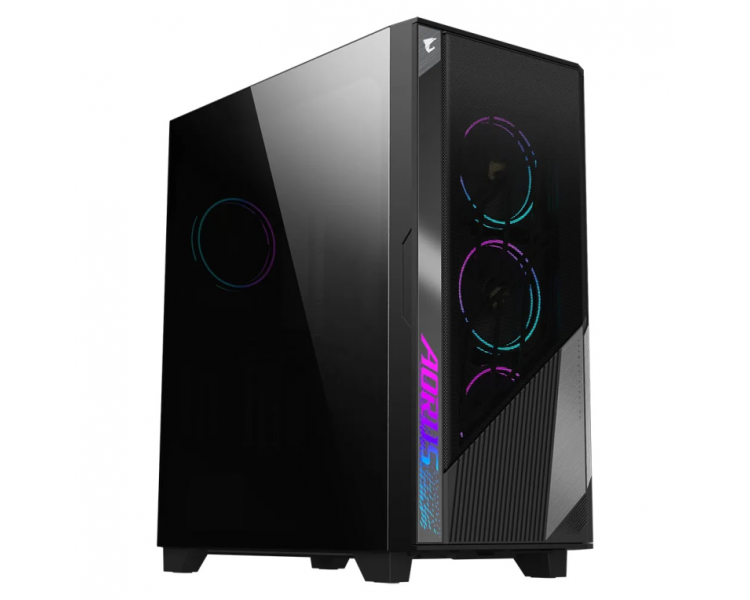 CAJA GAMING GIGABYTE AC500G ATX 2XUSB30 1XUSBC RGB S F NEGRO