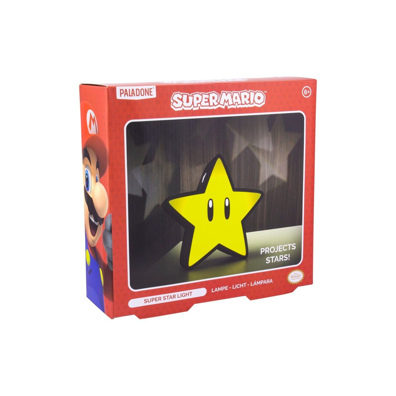 Lampara paladone super mario super estrella