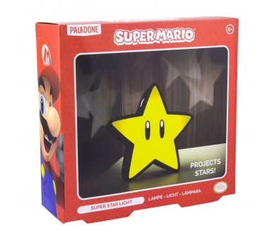 Lampara paladone super mario super estrella