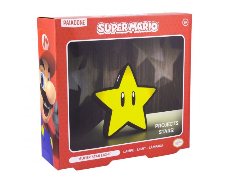 Lampara paladone super mario super estrella