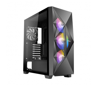 CAJA GAMING ANTEC DF800 FLUX ATX 2XUSB20 1XUSB30 SIN FUENTE NEG RGB