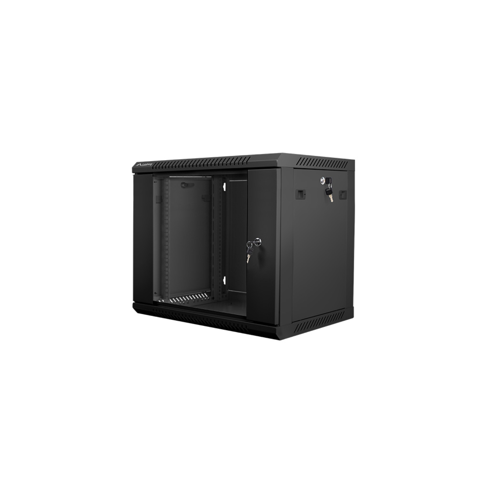 ARMARIO LANBERG 9U 600X450X512 AUTO ENSAMBLADO RACK 19 HASTA 60 KG NEGRO