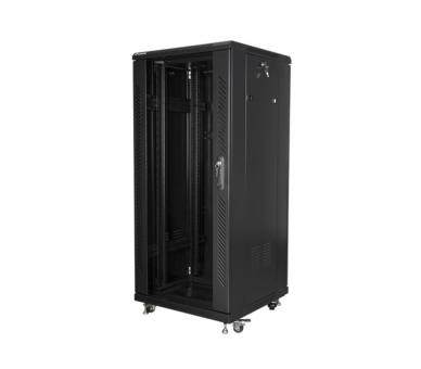 ARMARIO LANBERG RACK 19 27U 600X600 FLAT PACK BLACK NEGRO