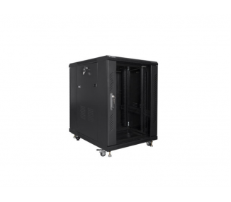 ARMARIO LANBERG RACK 19 15U 600X800 FLAT PACK BLACK NEGRO