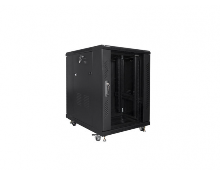 ARMARIO LANBERG RACK 19 15U 600X800 FLAT PACK BLACK NEGRO