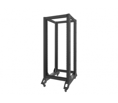 ARMARIO LANBERG ABIERTO RACK 19 27U 600X800 NEGRO