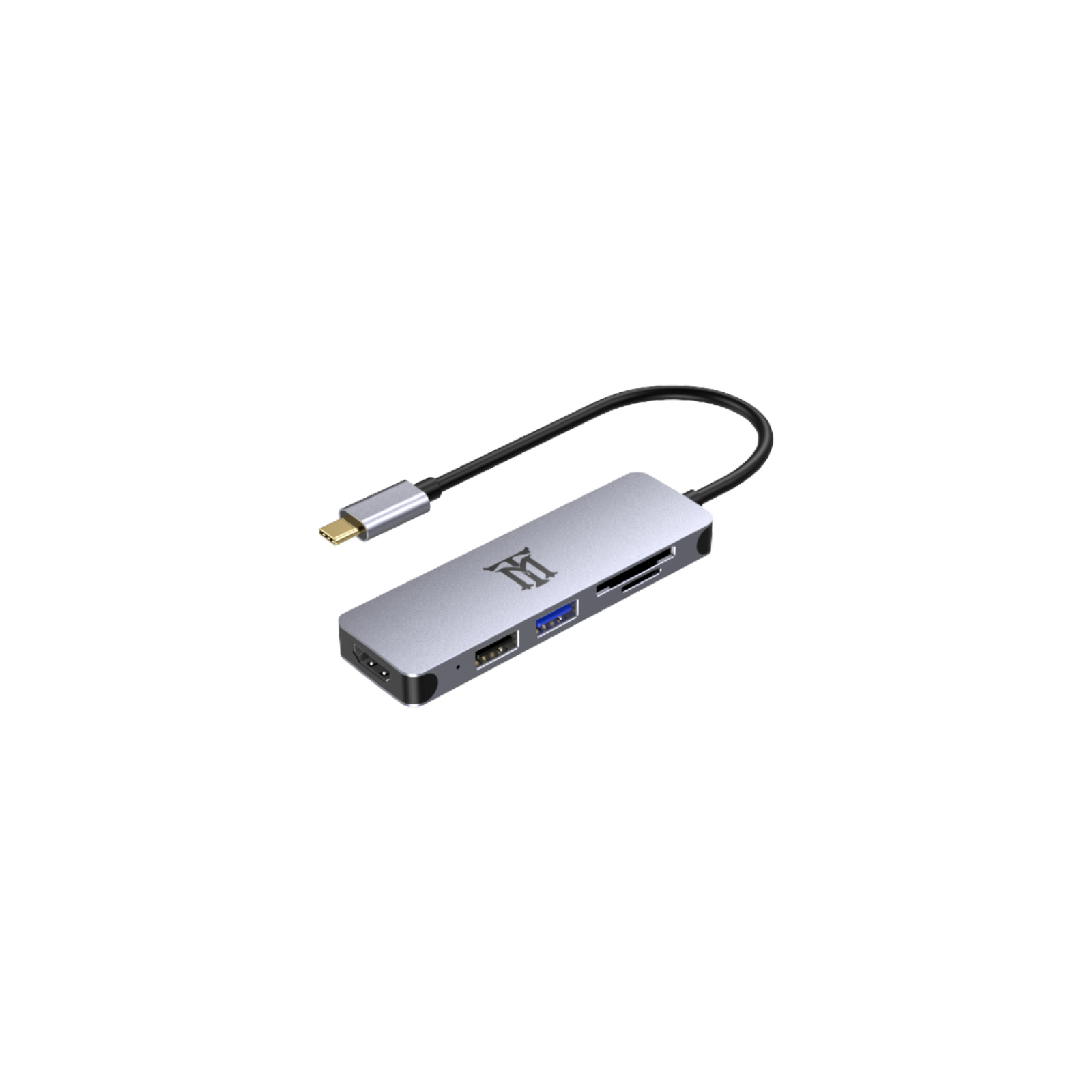 HUB MAILLON PREMIUM TIPO C 31 TO HDMI 4K ALUMINIO 51