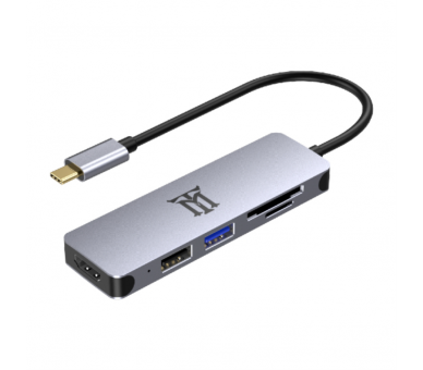 HUB MAILLON PREMIUM TIPO C 31 TO HDMI 4K ALUMINIO 51