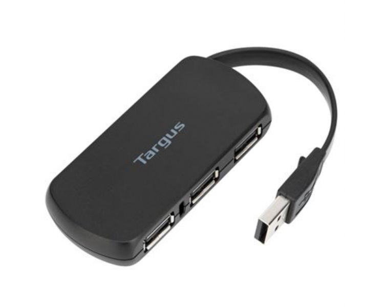 HUB USB TARGUS 4 PUERTOS USB NEGRO