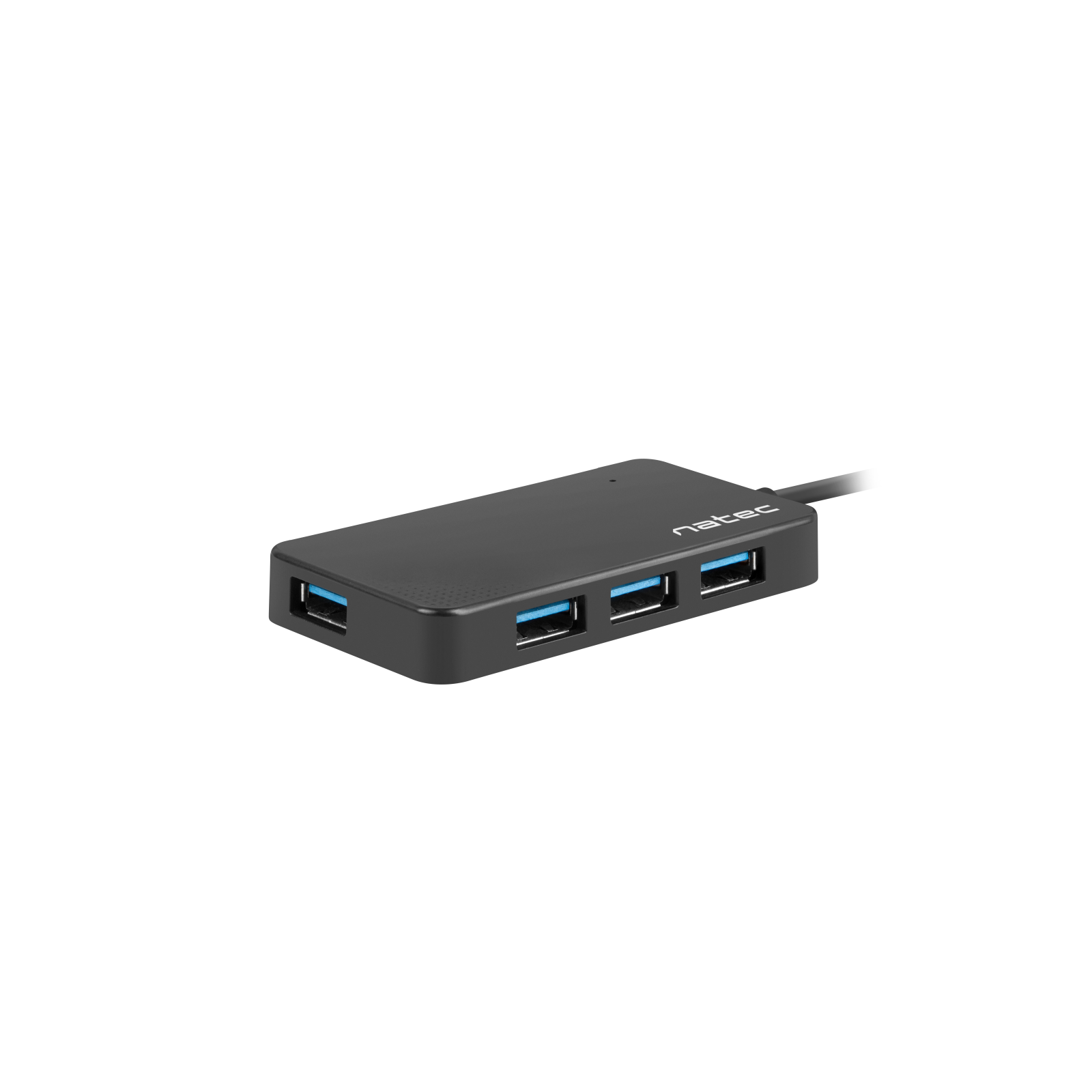 HUB NATEC MONTH 4 PUERTOS USB 30 NEGRO