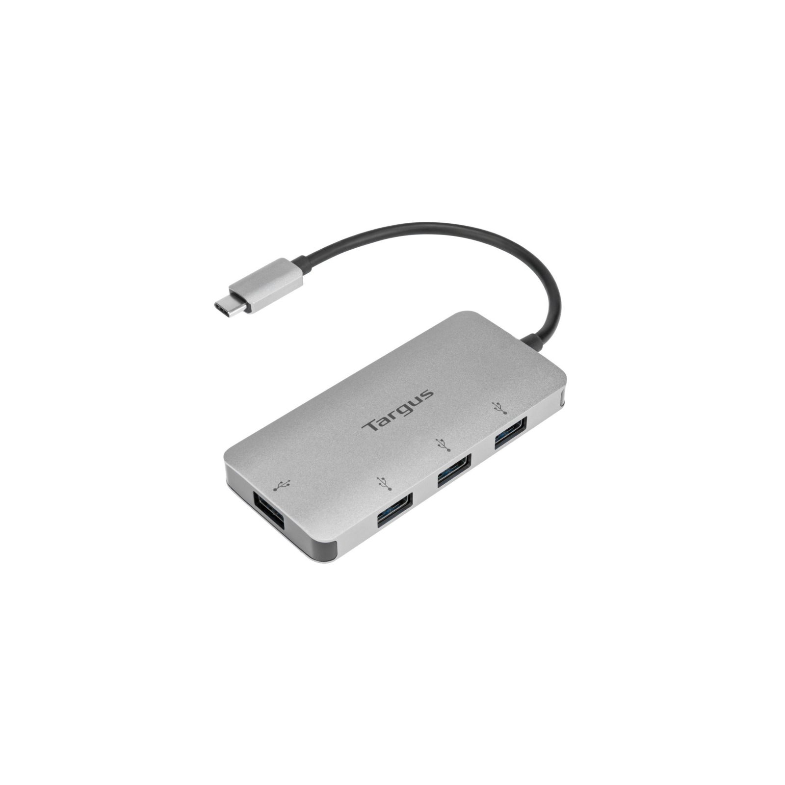 ADAPTADOR TARGUS USB C A 4xUSB 30 PLATA