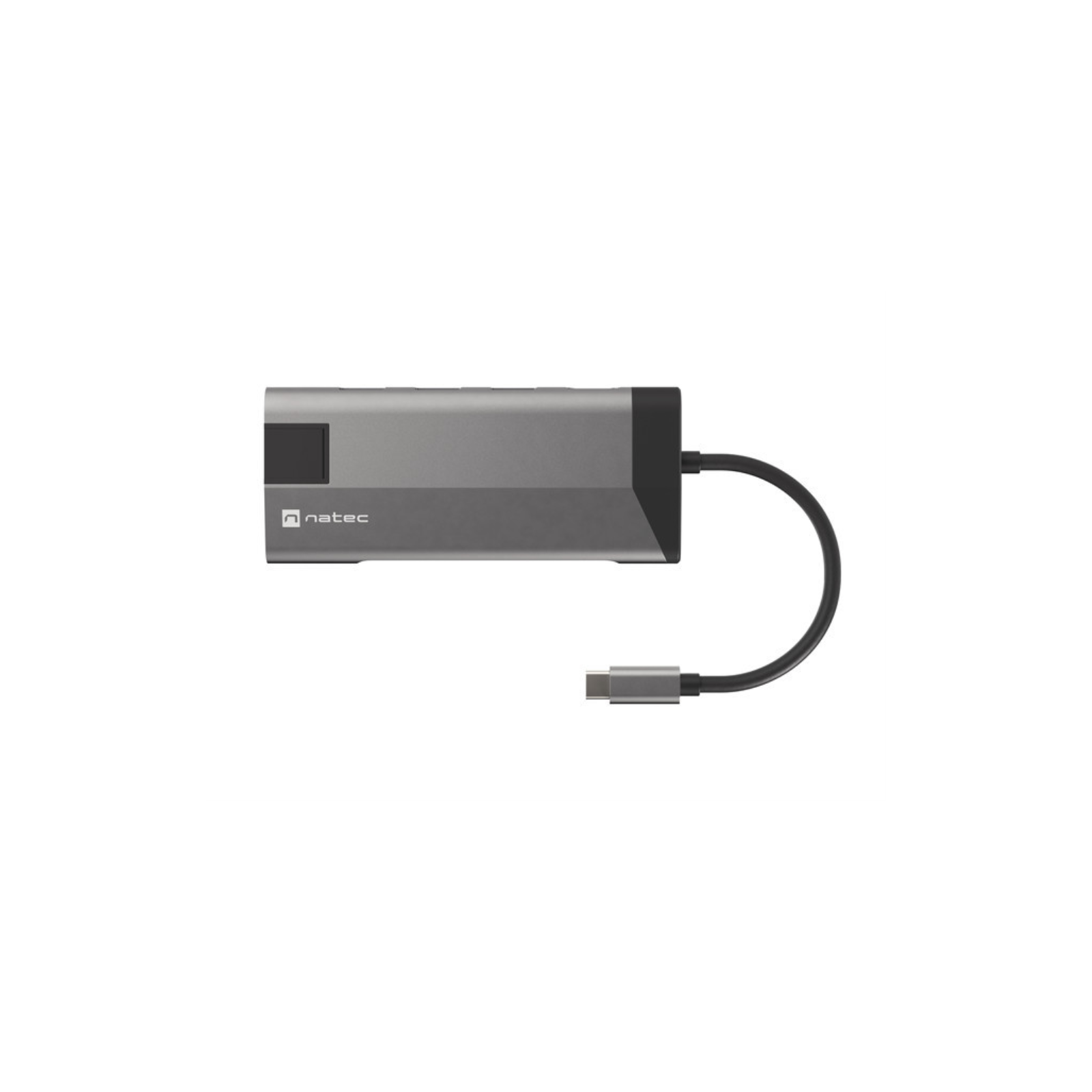 ADAPTADOR NATEC FOWLER PLUS USB C 3XUSB 30HDMI 4KUSB C PDRJ45SDMSD