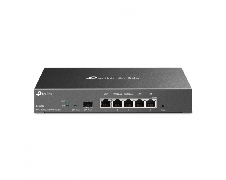 ROUTER TP LINK OMADA TL ER7206 1x1G WAN 2x1G WANLAN 1xSFP WAN