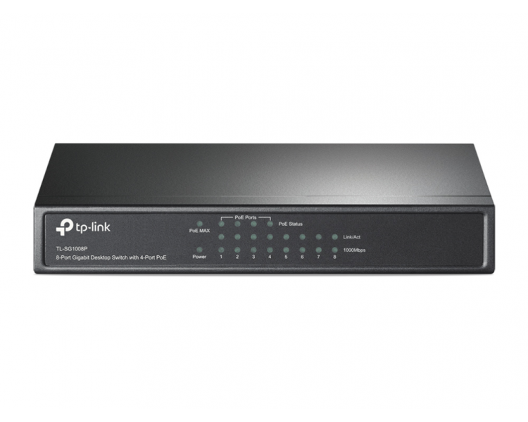 SWITCH TP LINK 8 PORT GIGA 4 PORT POE