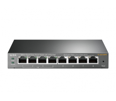 SWITCH TP LINK 8 PORT GIGA 4 PORT POE EASY SMART