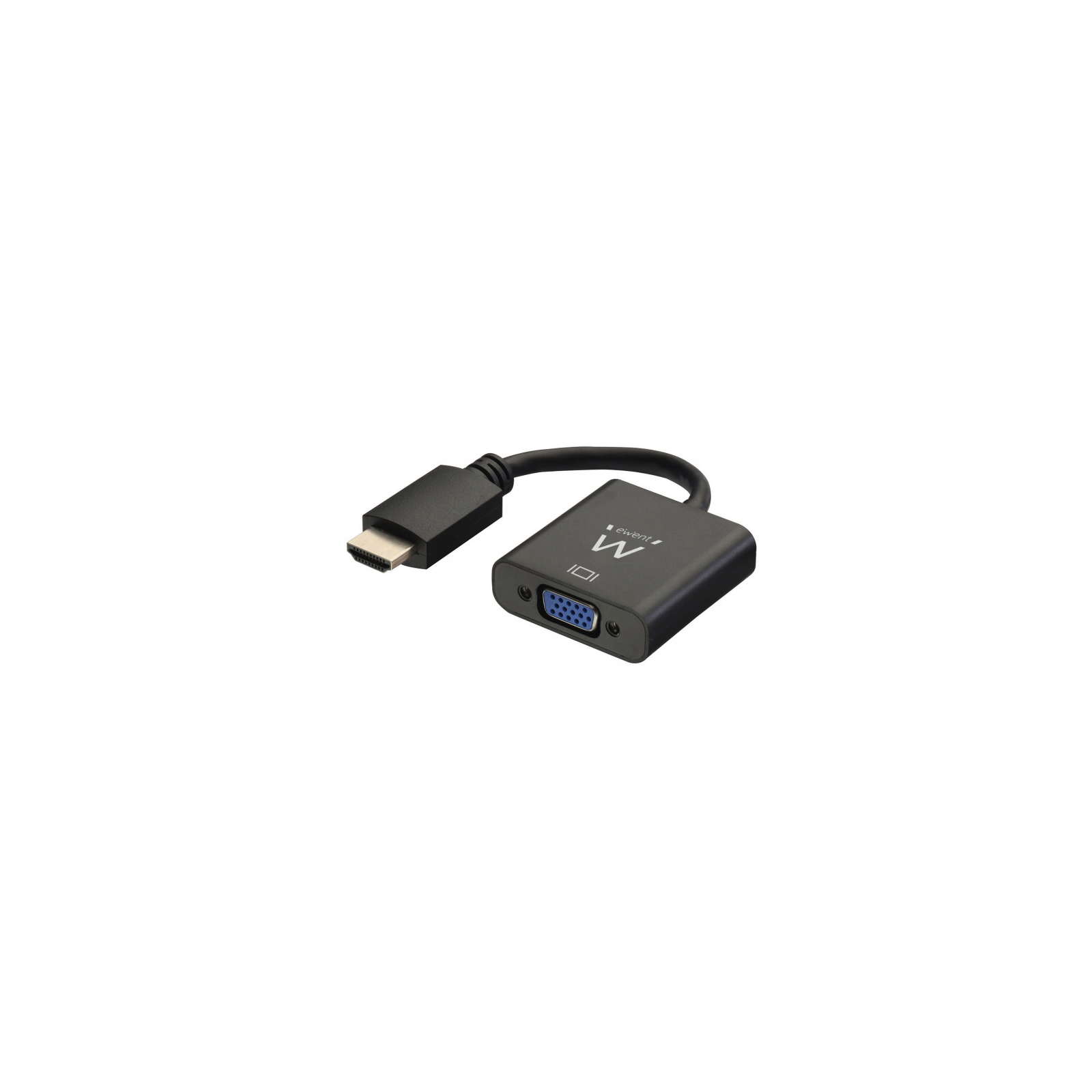 CABLE EWENT CONVERTIDOR HDMI MACHO VGA HEMBRA CON AUDIO 015 METROS
