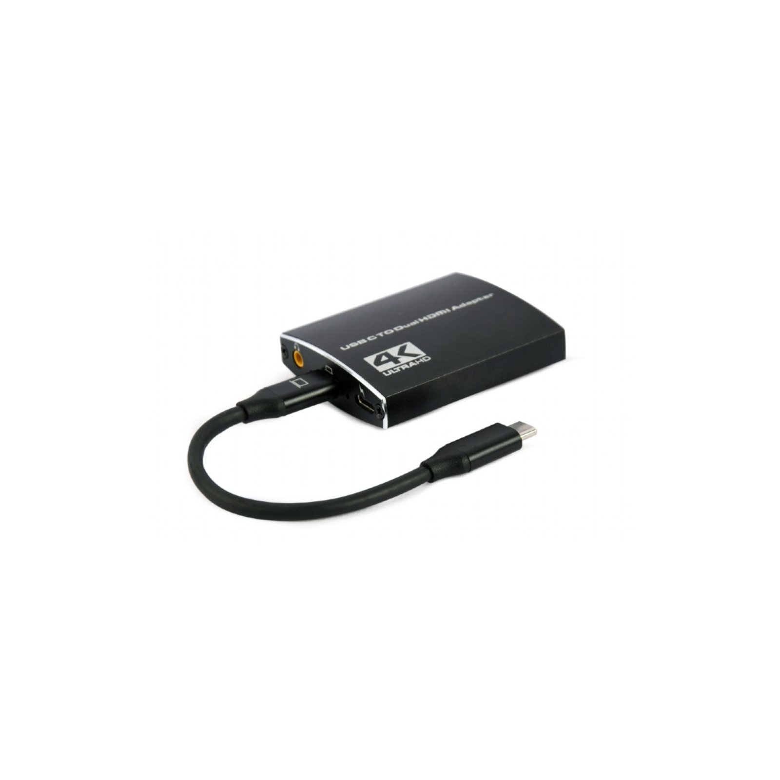 ADAPTADOR USB C A DOBLE HDMI 4K 60HZ NEGRO