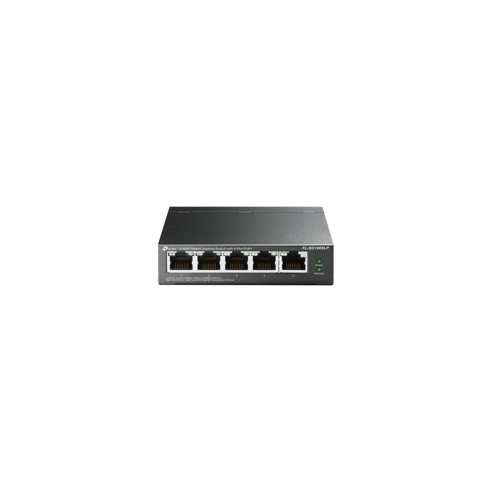 SWITCH TP LINK 5 PORT GIGABIT DESKTOP SWITCH WITH 4 PORT POE