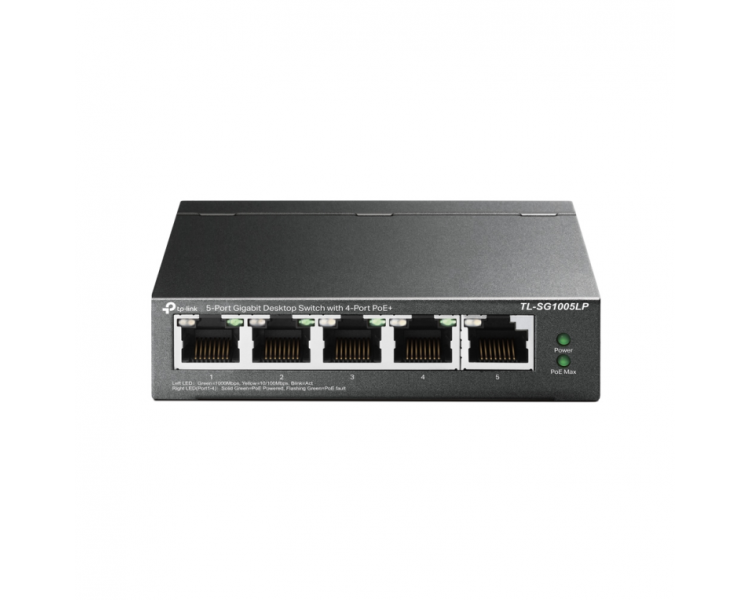 SWITCH TP LINK 5 PORT GIGABIT DESKTOP SWITCH WITH 4 PORT POE