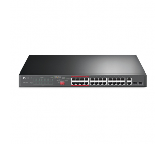 SWITCH TP LINK TL SL1226P 24xFAST POE 2x1G POE 2xSFP 250W