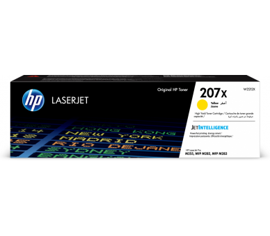 TONER HP 207X AMARILLO