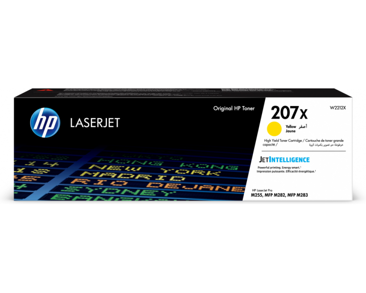 TONER HP 207X AMARILLO