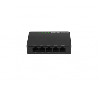 SWITCH LANBERG 5 PUERTOS GIGABIT RJ45 ETHERNET