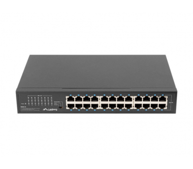 SWITCH LANBERG 24 PUERTOS GIGABIT ETHERNET RACK 19