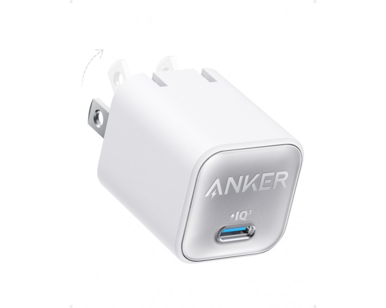 CARGADOR ANKER 511 CHARGER NANO 3 30W BLANCO