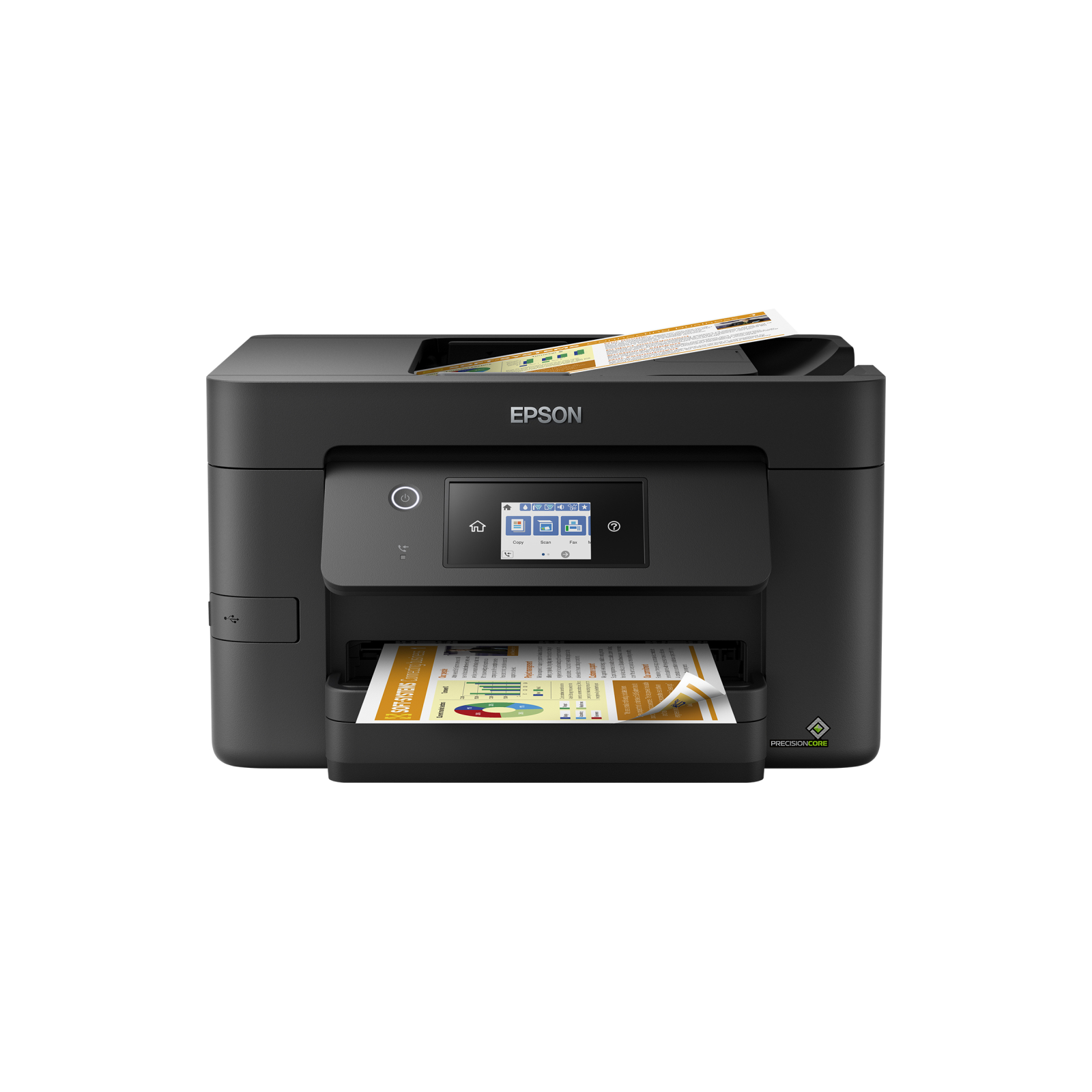 IMPRESORA EPSON MULTIFUNCION WF3820DWF FAX NEGRA