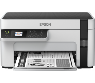 IMPRESORA EPSON MULTIFUNCION ECOTANK ET M2120 INYECCION MONOCROMO BLANCA