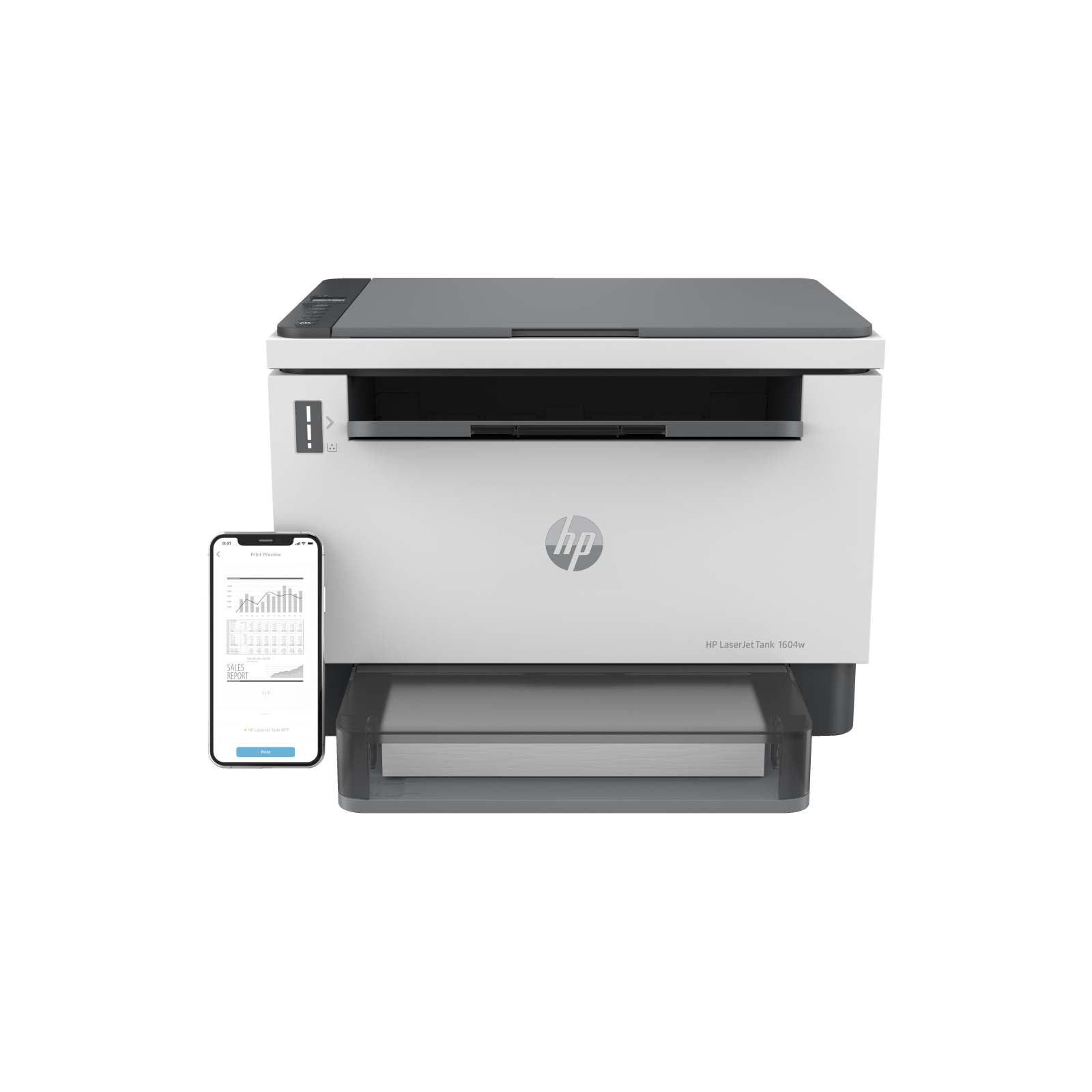 IMPRESORA HP LASERJET TANK MFP 1604W MULTIFUNCION MONO WIFI