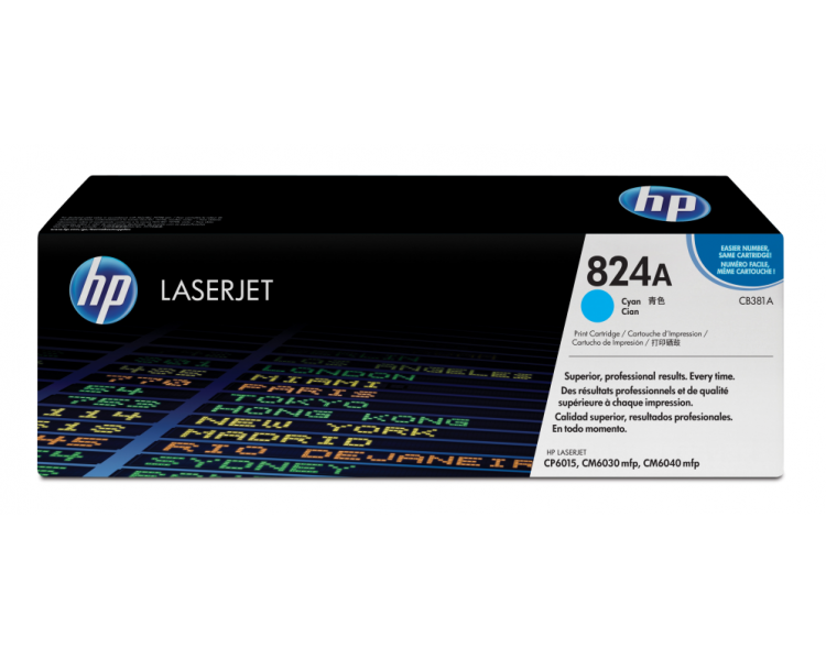 TONER HP 824A CIAN